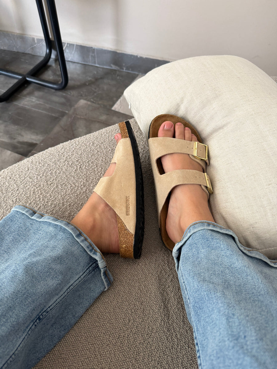 Sandalia birkenstock Beige