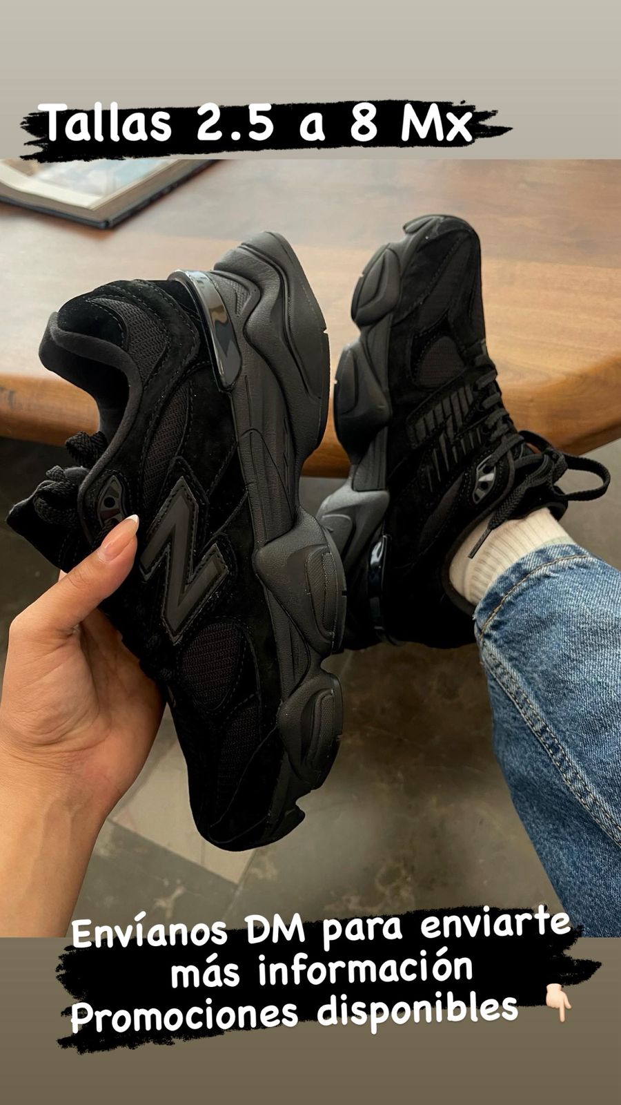 NB 9060 todo negro